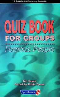 Quiz Book for Groups : Famous People -- Paperback / softback