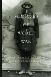 Memories of World War I : North Carolina Doughboys on the Western Front