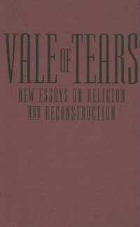 Vale of Tears : New Essays on Religion and Reconstruction
