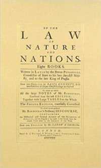 Of the Law of Nature & Nations : In Five Volumes
