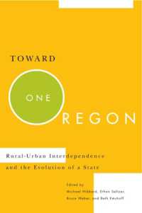 Toward One Oregon : Rural-Urban Interdependence and the Evolution of a State
