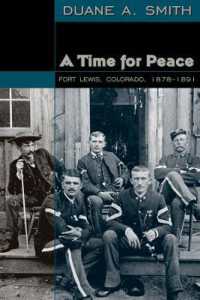 Time for Peace : Fort Lewis, Colorado, 1878-1891