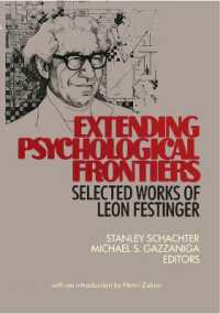 Extending Psychological Frontiers : Selected Works