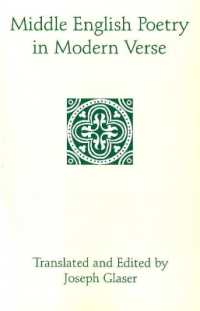 Middle English Poetry in Modern Verse -- Hardback