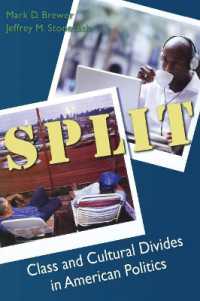 Split : Class and Cultural Divides in American Politics