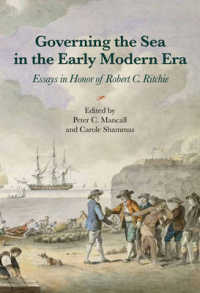 Governing the Sea in the Early Modern Era : Essays in Honor of Robert C. Ritchie