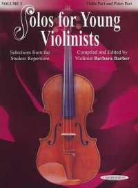 Solos for Young Violinists ， Vol. 3 : Selections from the Student Repertoire