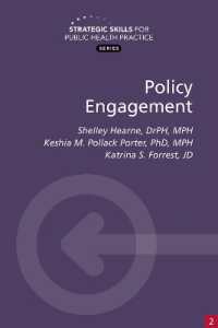 Policy Engagement (Strategic Skills for Public Health Practice)