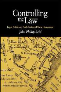 Controlling the Law : Legal Politics in Early National New Hampshire