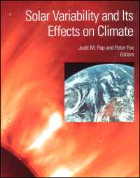Solar Variability and Its Effects on Climate (Geophysical Monograph Series)