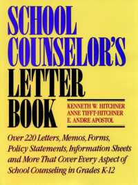 School Counselor's Letter Book -- hardback