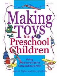 Making Toys for Preschool Children (Making toys series)