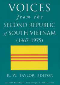 Voices from the Second Republic of South Vietnam (1967-1975)