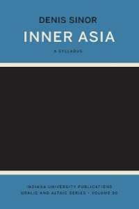 Inner Asia : A Syllabus (Indiana University Uralic and Altaic Series)