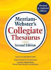 Merriam-Webster's Collegiate Thesaurus : Second Edition （2ND）