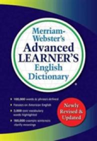 Merriam-Webster s Advanced Learner's English Dictionary （2ND）
