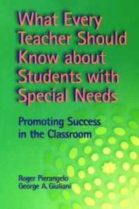What Every Teacher Should Know about Students with Special Needs : Promoting Success in the Classroom