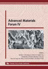 Advanced Materials Forum IV (Materials Science Forum)