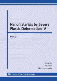 Nanomaterials by Severe Plastic Deformation IV (Materials Science Forum)