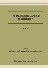 The Mechanical Behavior of Materials X (Key Engineering Materials)