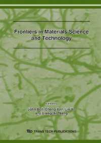 Frontiers in Materials Science and Technology (Advanced Materials Research)