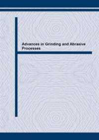 Advances in Grinding and Abrasive Processes (Key Engineering Materials)
