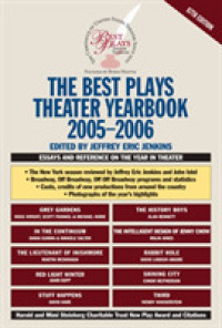 The Best Plays Theater Yearbook 2005-2006 (Best Plays Theater Yearbook")