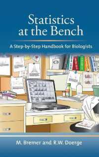 生物学者のための統計学ハンドブック<br>Statistics at the Bench : A Step-by-step Handbook for Biologists
