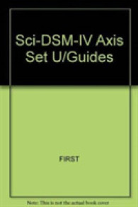 Sci-DSM-IV Axis Set U/Guides