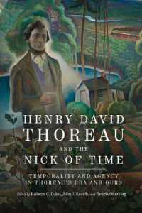 Henry David Thoreau and the Nick of Time : Temporality and Agency in Thoreau's Era and Ours