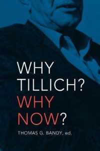 Why Tillich? Why Now? (Mercer Tillich Series)