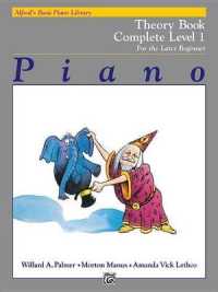 Alfred's Basic Piano Library Piano Course, Theory Book Complete Level 1 : For the Later Beginner (Alfred's Basic Piano Library)