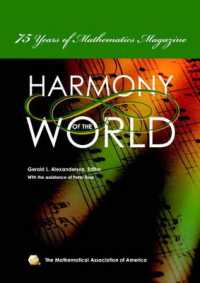 Harmony of the World : 75 Years of Mathematics Magazine (Spectrum)