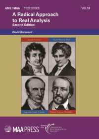 A Radical Approach to Real Analysis (Mathematical Association of America Textbooks) （2ND）