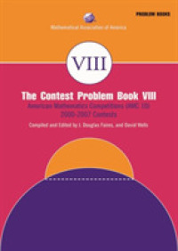 The Contest Problem : American Mathematics Competitions Amc 10 2000-2007 〈8〉