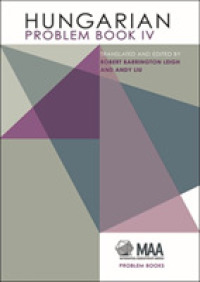 Hungarian Problem Book IV (Problem Book)