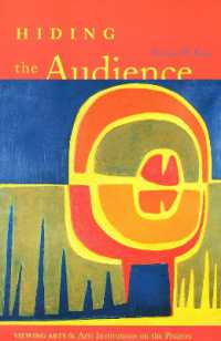 Hiding the Audience : Viewing Arts and Arts Institutions on the Prairies