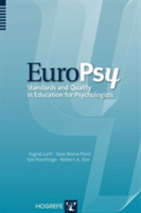 EuroPsy : Standards and Quality in Education for Professional Psychologists