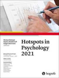 Hotspots in Psychology 2021 (Zeitschrift fur Psychologie) -- Paperback / softback