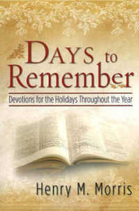 Days to Remember : Devotions for the Holidays Throughout the Year