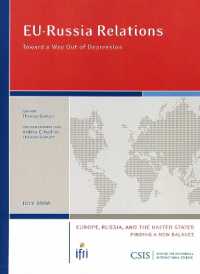 EU-Russia Relations : Toward a Way Out of Depression (Csis Reports)