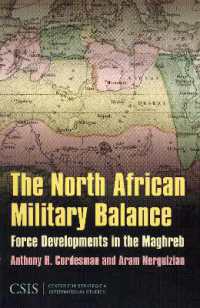 The North African Military Balance : Force Developments in the Maghreb (Significant Issues Series)