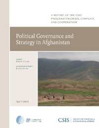 Political Governance and Strategy in Afghanistan (Csis Reports)