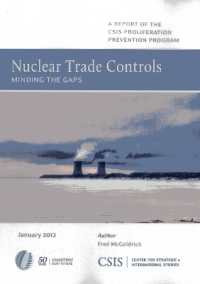 Nuclear Trade Controls : Minding the Gaps (Csis Reports)