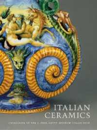 Italian Ceramics - Catalogue of the J.Paul Getty Museum Collection (Getty Publications - (Yale))