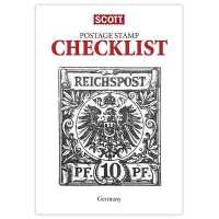 Scott Stamp Checklist: Germany : Scott Stamp Checklist: Germany