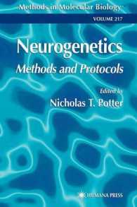 Neurogenetics : Methods and Protocols (Methods in Molecular Biology, V. 217)
