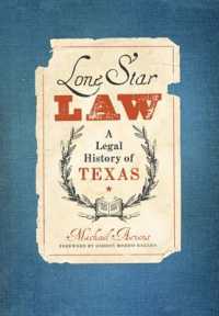 Lone Star Law : A Legal History of Texas (American Liberty and Justice)