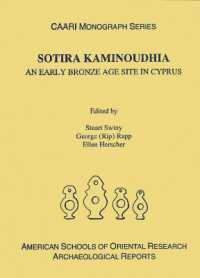 Sotira Kaminoudhia : An Early Bronze Age Site in Cyprus (Archaeological Reports)