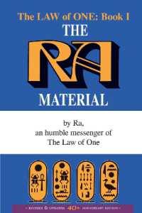 The Ra Material BOOK ONE : An Ancient Astronaut Speaks (Book One) (The Law of One)